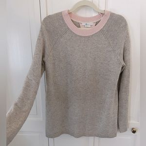 Boden Women’s Split-Back Two-Tone Sweater, Size Small